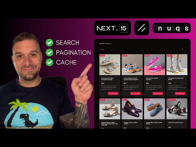 How to Build a Products Page with Filters in Next.js 15 (Shadcn + Nuqs)