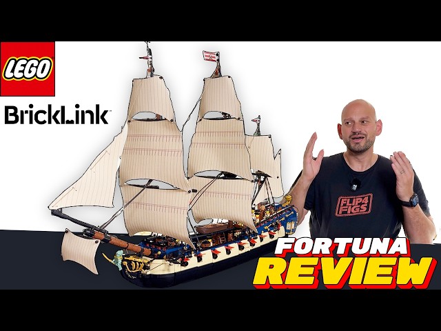LEGO FORTUNA REVIEW | The Greatest Pirate Ship Ever? | BrickLink Designer Program Series 7