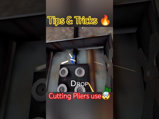 Granny chapter 1 Cutting Pliers use🤯🔥#grannyglitches  #shorts#grannytroll#trollface#viral#grannygame