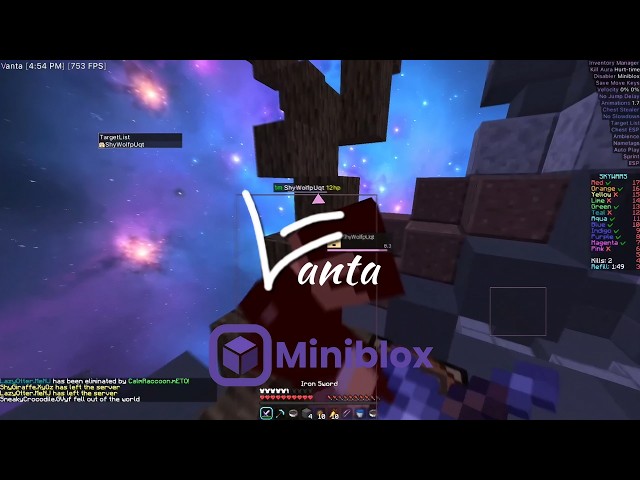 Nice Shot! | Vanta Client on Miniblox