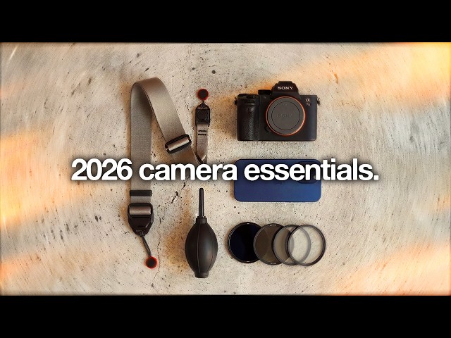 Camera Accessories You Actually Need in 2026