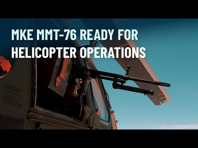 MKE MMT-76 ready for helicopter operations