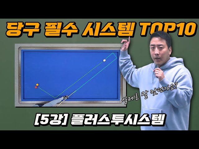 [2023ver.  필수 당구 시스템 TOP10] 5강. 플러스투 시스템(Plus two System)