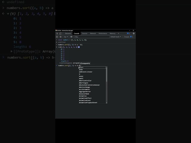 How to Sort Arrays in JavaScript | Ascending and Descending Order #javascript #codingtutorials #web