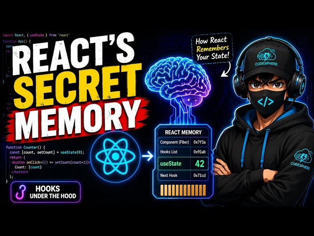 ⚛️React Hooks Under the Hood | How React Remembers State