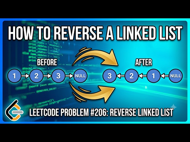 Reverse a Linked List (Leetcode Problem 206) - Solution and Explanation