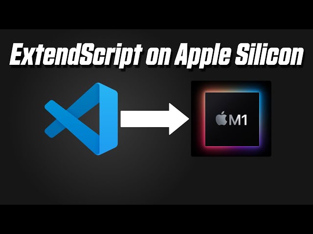 ExtendScript on Apple Silicon