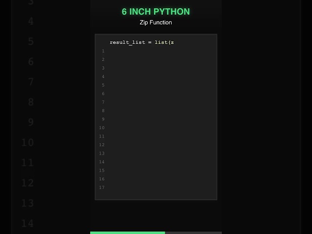 Zip function in python