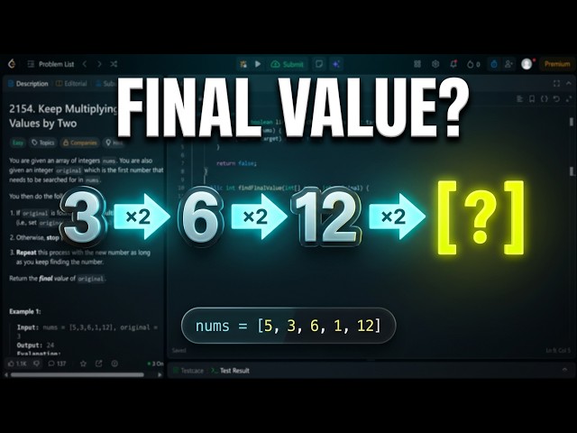 LeetCode 2154 | Java