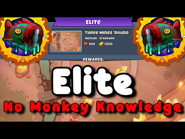 BTD6 Bloonarius Elite |No Monkey Knowledge | Boss Tutorial
