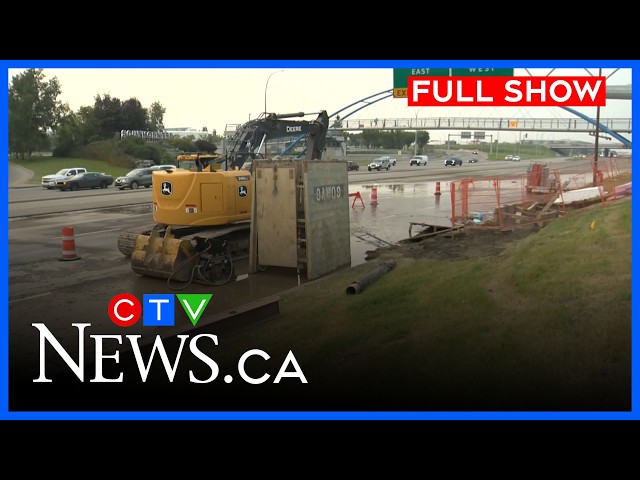 Water main break closes section of Macleod Trail| CTV Your Morning Calgary for July 23, 2026
