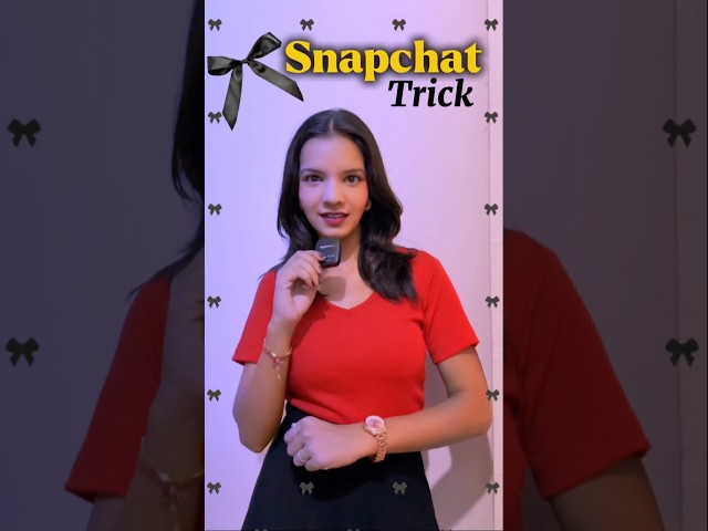 Snapchat Trick 😻 You must try🫶🎀 #learnwithektaa #snapchat #snapchatstoryvideo #ytshorts #editingtips