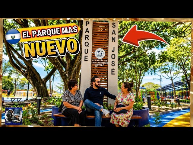 🚨 YA ESTA LISTO EL PARQUE SAN JOSE 😱 ESTA INCREÍBLE #elsalvador #diaspora #caminandoporelpulgarcito