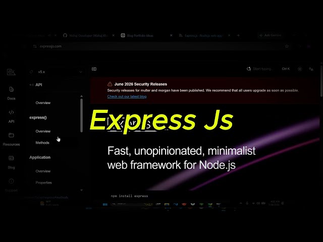 Why Express.js is essential for Node.js | Express.js