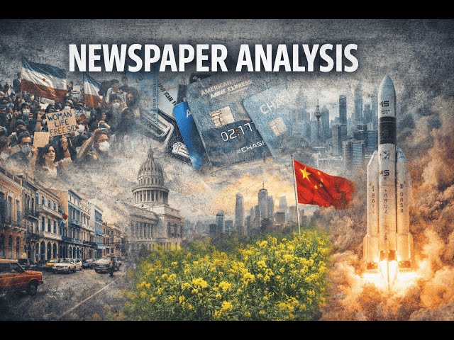 Daily Newspaper Analysis #trump #venezuela #cuba #currentaffairs #news #thehindu #indianexpress #oil