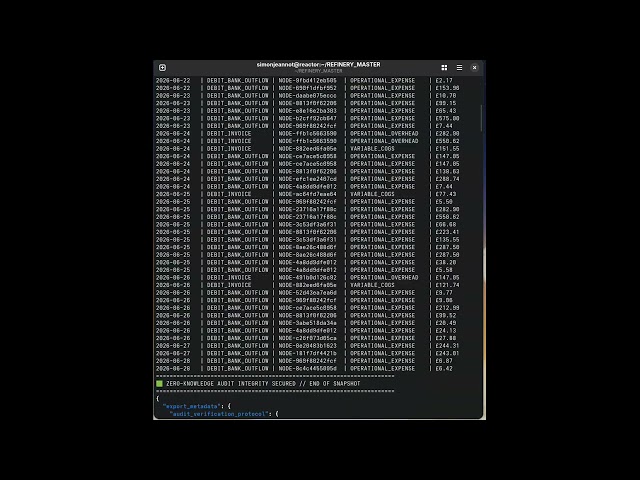 Building an Air-Gapped Financial UI: Local Flask Architecture & Zero-Knowledge Auditing