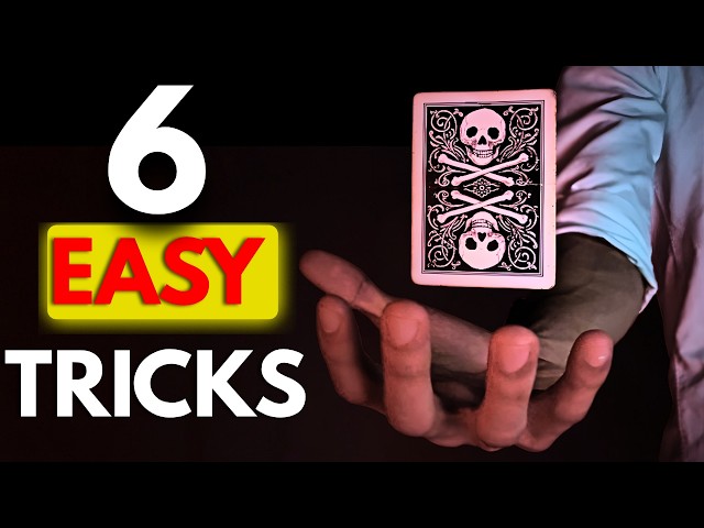 6 Visual Magic Tricks Anyone Can Do | Revealed