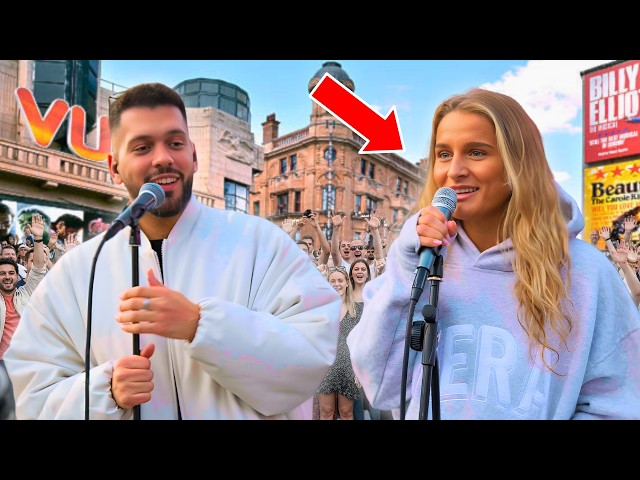 The Whole Square FROZE When She Started Singing | Billie Eilish - Lovely
