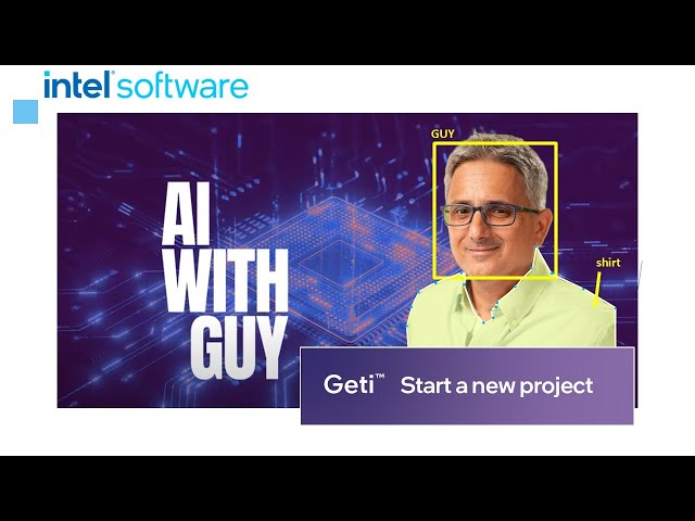 New Project – 3 Ways to Start a New Project in Geti™ | Geti™ | Intel Software