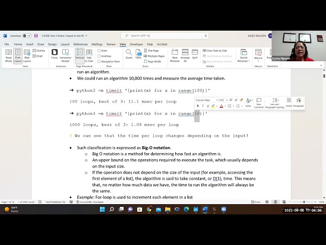 CIS30E Unit 3 Lecture: Python Optimization