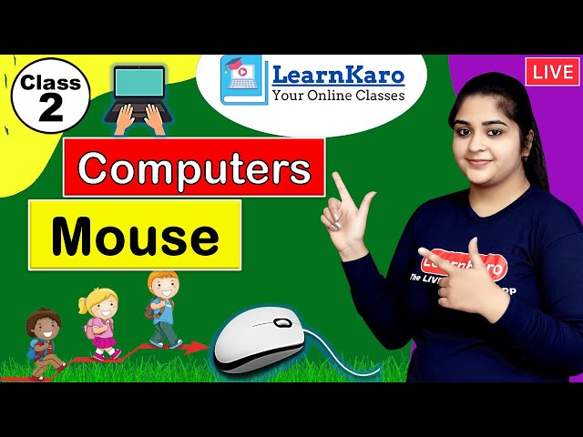 Mouse 'A Pointing device' | Computers Chapter 5 | Class 2 CBSE Pattern for Primary Kids