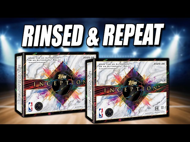 RINSED & REPEAT!! | 2025-26 Topps Inception NBA Hobby Box Review