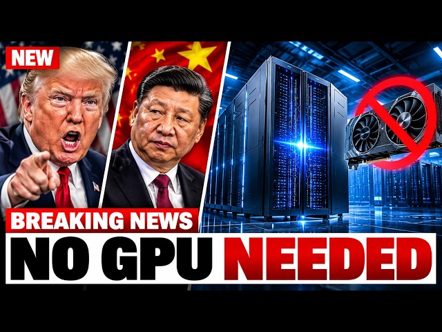 China Just Built a SUPERCOMPUTER Without GPUs—The Speed Is INSANE