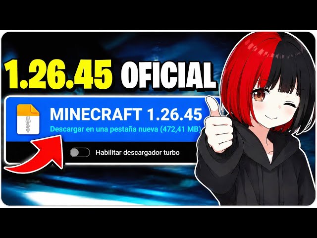 ❤️ MINECRAFT BEDROCK 26.45 PARA ANDROID | NUEVA VERSIÓN OFICIAL