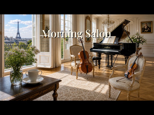 Paris Morning Salon | Elegant Classical Music for Reading & Relaxing
