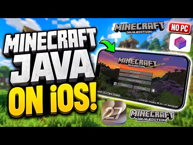 How to Install Minecraft Java Edition on iPhone & iPad! | NEW PojavLauncher Amethyst! Full Tutorial