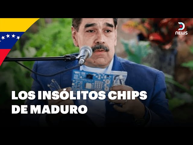 🇻🇪 "Emibidia made in Venezuela", los insólitos chips de Maduro | DNews