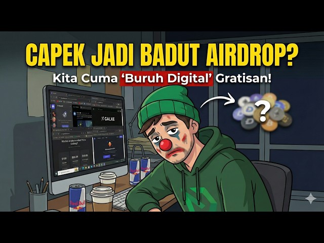 Investor atau Kuli Digital? Bongkar Realita Pahit Airdrop Hunter