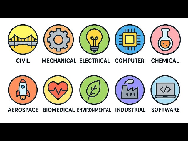 Every Major Engineering explained in 5 min