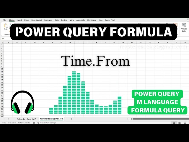 Time.From | Power Query formula in excel | AI Podcast in English