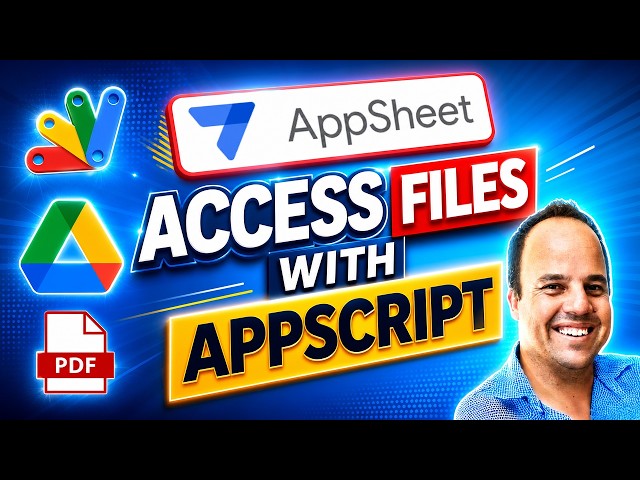 Open PDF Files Directly from AppSheet Using Apps Script (Complete Guide) #nocode #appscript