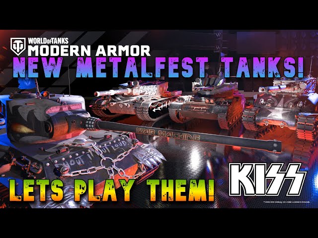 New Metal fest Tanks! Lets Play Them! ll Wot Console - World of Tanks Modern Armor