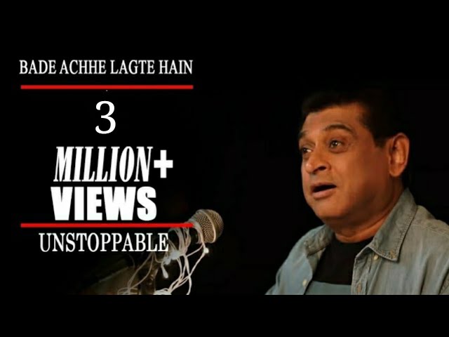 Bade Achhe Lagte Hain Unplugged | Old Hindi Romantic Songs | Amit Kumar |