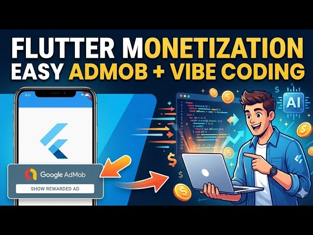 How to Add AdMob to Flutter Apps Using Vibe Coding