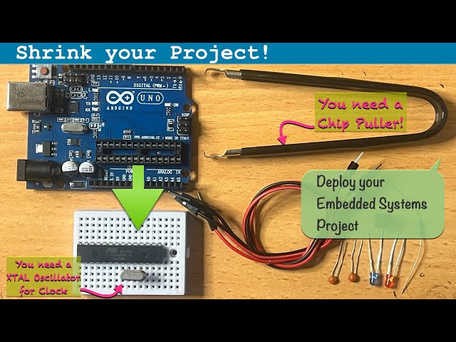 Shrink Your Arduino: ATmega328P Bare Minimum Build (Part 1)