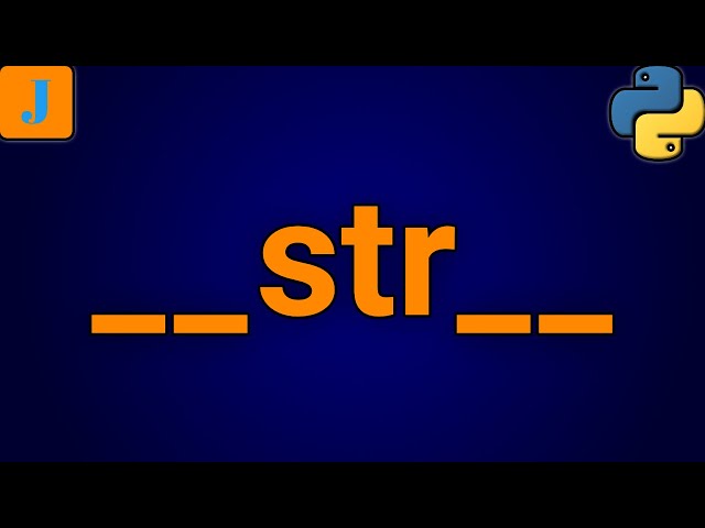 Python __str__ Method