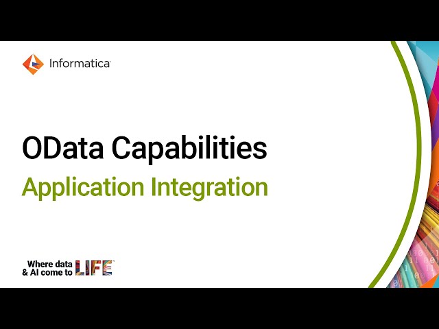 OData Capabilities in Application Integration