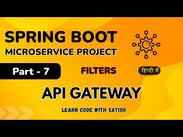 Spring Boot Microservice Project in Hindi || API Gateway || Request Routing || JWT Token || Part 7