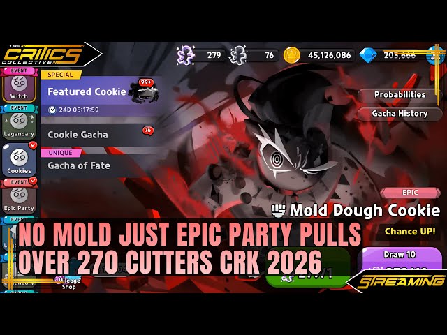NO MOLD, Epic Party Pulls CRK 2026 : Can I Beat the Odds? -  The Critics Collective