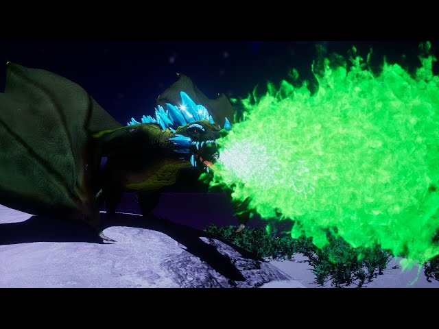 4K 360 VR Dragon on an Alien World Unreal Engine Demo
