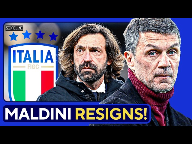 Paolo Maldini STEPS DOWN As Italian Technical Director 😳
