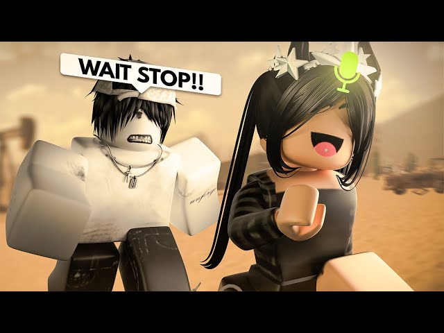 I PRETENDED To Be A GIRL In Roblox Evade 😂
