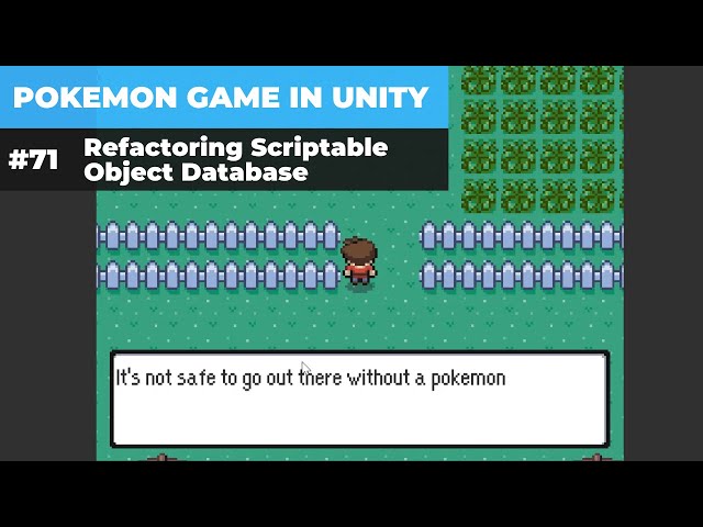 Make A Game Like Pokemon in Unity | #71 - Refactoring Scriptable Object Database