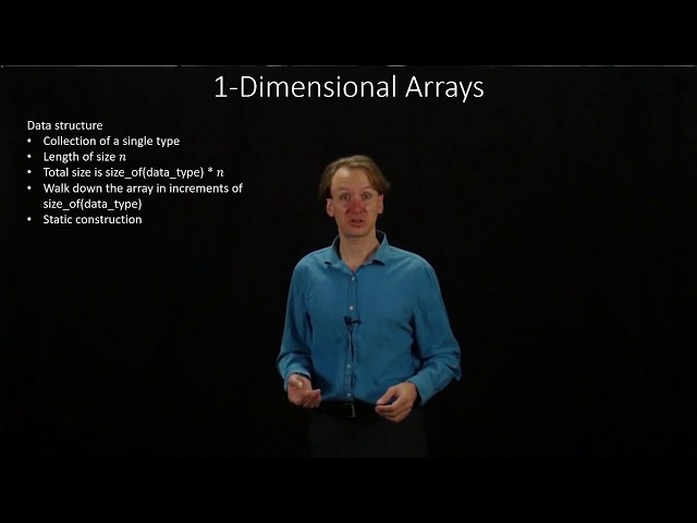 13.  1-Dimensional Arrays