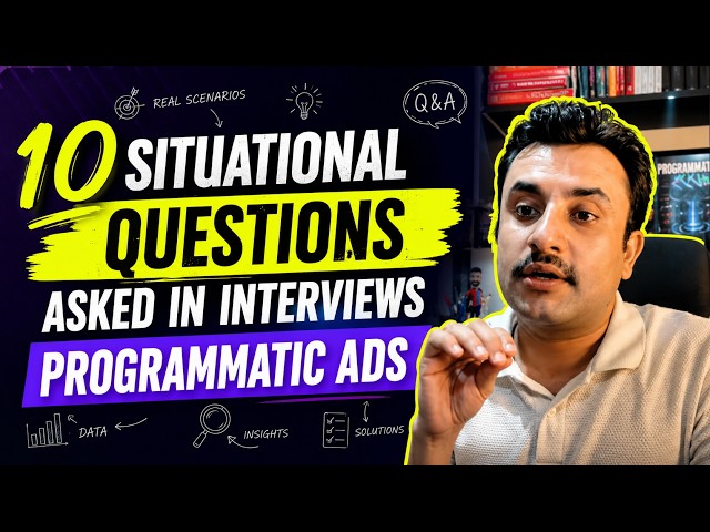 Programmatic Advertising Situational Interview Questions (With Answers)