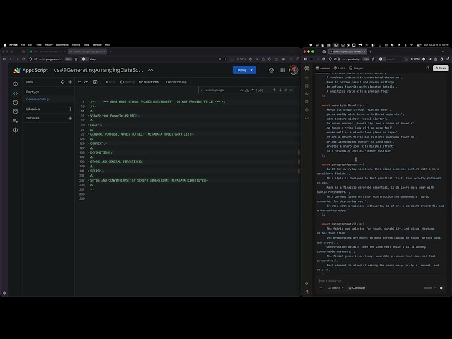 Generating Random Data Using a VibeScript … VibeScripting Example #9v0.9